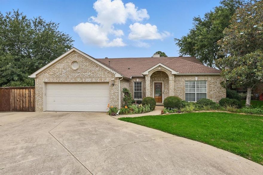 Welcome home to this charming 4-bedroom, 2-bath home in the highly desirable Stone Creek community. Step inside to find warm hardwood flooring, elegant crown molding, and a beautiful stone fireplace that adds cozy character to the living space. The kitchen is a chef’s delight, featuring granite countertops, stainless steel appliances, and stylish finishes throughout. With two spacious living areas, there's room for everyone to relax or entertain. The versatile 4th bedroom is perfect as a home office, nursery, or guest space. Beautiful stone tile and carpet add warmth and comfort in all the right places. Enjoy the outdoors with a beautifully landscaped yard and a large backyard ideal for entertaining. The detached workshop, complete with 
electricity, offers the ultimate man-cave, craft room, or hobby space. An oversized driveway with privacy fencing provides ample parking for your RV or boat. Located near a scenic greenbelt, neighborhood playground, and top-rated schools, this home truly has it all!