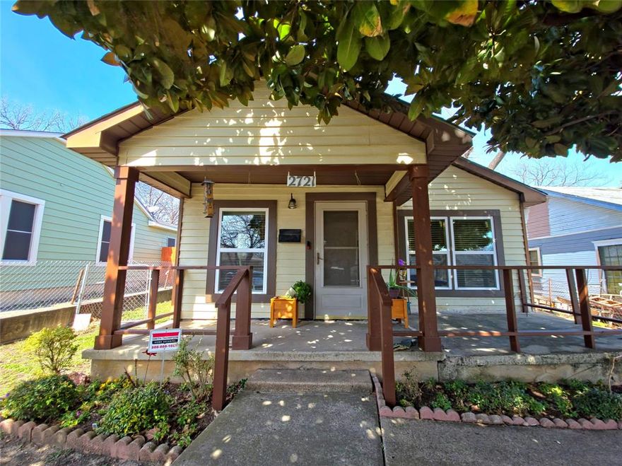 Welcome to this charming residence nestled in the heart of Oak Cliff, one of Dallas's most established and sought-after neighborhoods. This delightful and inviting home offers a variety of living arrangements to suit your lifestyle, whether you’re looking for traditional family living, a home office setup, or possibly even multi-generational accommodations. Featuring spacious interiors with abundant natural light, the property includes 4 bedrooms and 2 full bathrooms, adaptable living areas, plenty of storage, and a versatile layout that encourages creativity in design. The kitchen is spacious, perfect for everyday meals and flows seamlessly into the comfortable living and dining spaces. New windows, new HVAC, new flooring. Enjoy yourself in the raised concrete deck in front of the house for family time or quiet reading sessions. With a mature tree and a welcoming streetscape, this home embodies the character and charm of Oak Cliff’s community. Don’t miss the opportunity to make this adaptable, well-located property your own. Flexible living arrangements, proximity to local amenities, parks, and schools make this home a standout option for discerning buyers seeking both comfort and lifestyle versatility. Buyers and or buyer’s agent to verify all information contained herein.