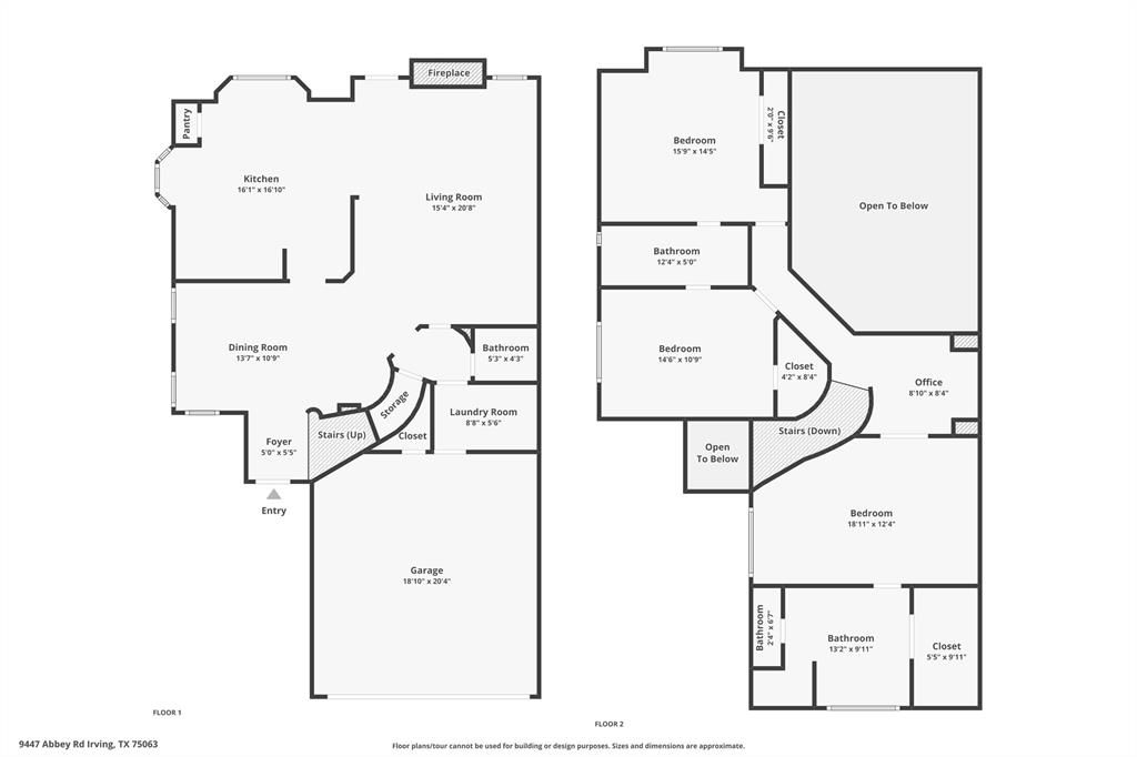 Photo of 9447 Abbey Road, Irving, TX 75063 (MLS # 21164477)