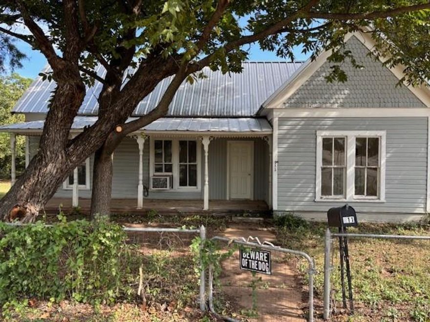 A great home with a freshly done interior, new flooring & Paint. Home has 2 large bedrooms, 1 large bathroom, separate dining room, kitchen, and living. This large corner lot home also includes a detached garage with attached storage room and a large, fenced yard. This home provides great bones to also come in and put your personal touch to it. Schedule a showing today!