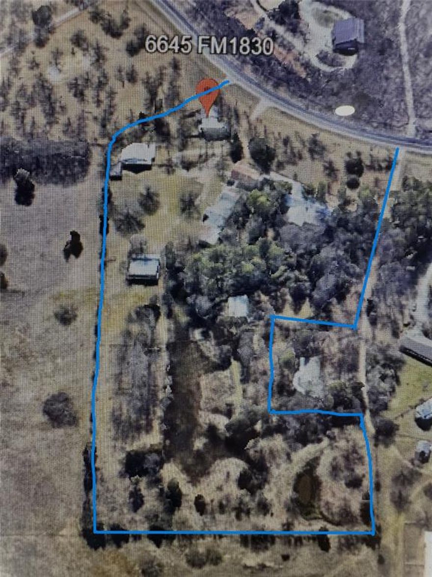 THE RAREST OF FINDS IN ARGYLE AREA.... BUT NOT IN CITY LIMITS ...HAS JUST ARRIVED!!! APPROX 11 ACRES FEATURES  MAIN HOME AT 6645 FM RD 1830 ...PLUS....ADJOINING 3 OTHER HOMES AS PACKAGE....PLUS....7697 SQFT  WORKSHOP OPERATED AS PAST COMMERCIAL SHOP, 2 PONDS. 2 ENTRANCES TO FM RD 1830. THE POTENTIAL OF POSSIBILITIES IS ENDLESS. COULD BE WONDERFUL FAMILY COMMUNITY PROPERTY TO SHARE, AIRBNB VILLAGE, RESORT OR ETC....PLUS ADJOINING 20 OR 25 ACRES AND ADJACENT HOME WITH ACREAGE ALSO AVAILABLE FOR PURCHASE. BE MESMERIZED BY THE CHARM AND POSSIBILITIES AND DECLARE IT YOURS BEFORE ITS GONE!