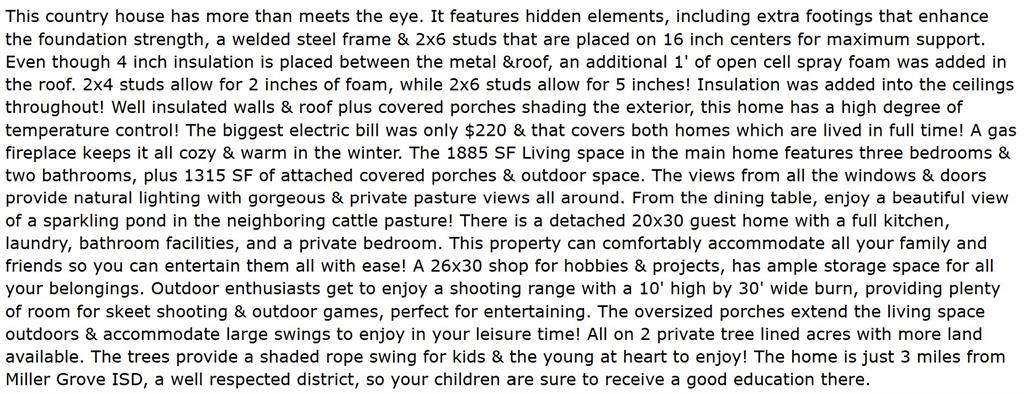 Miller Grove Community - Residential