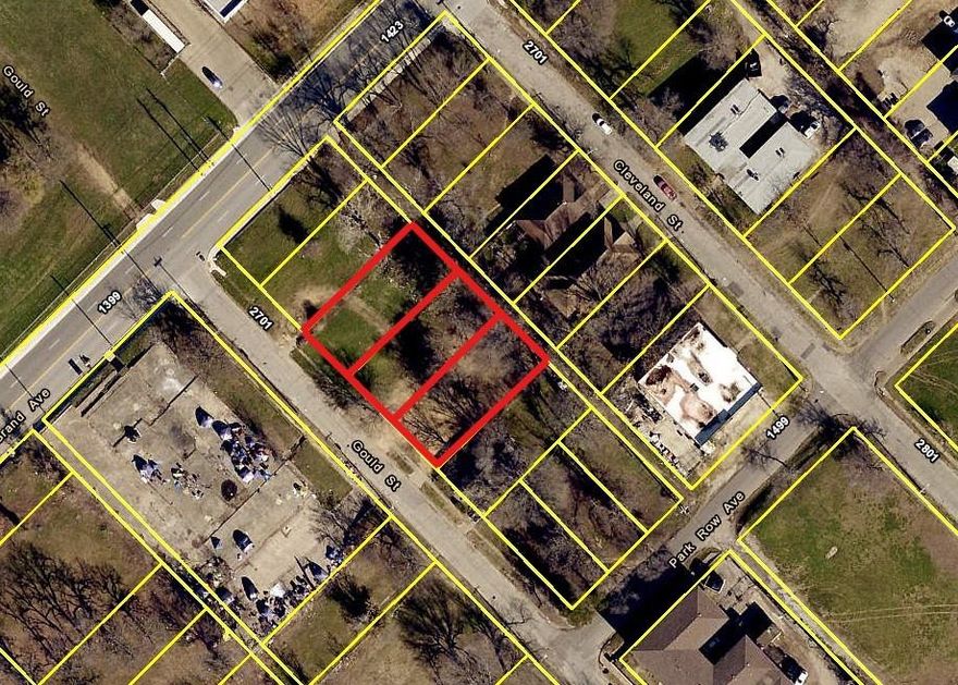 Lots for new construction.  MU3 zoning.