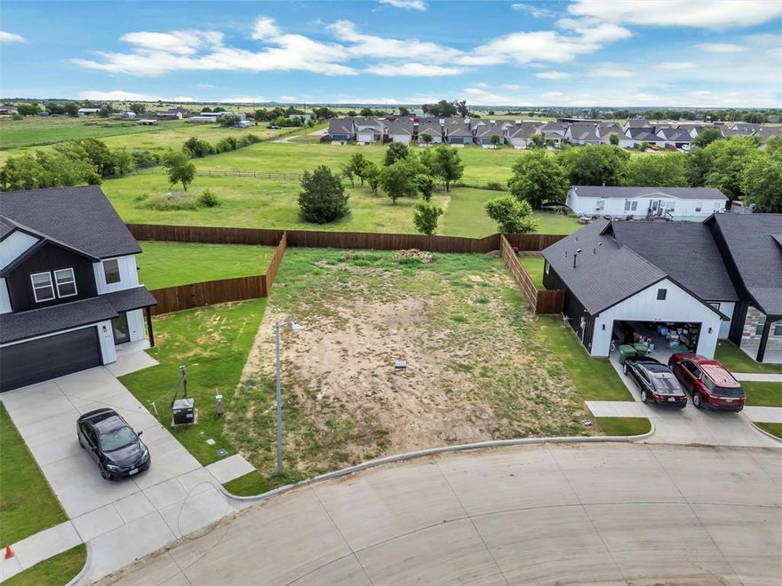 Build your dream home on this great lot Godley Texas!!! Located just minutes from hwy 171 access for easy commuting. Private walking trail to RB Godley Elementary, close to other schools. Access to city water and sewer for easy building!