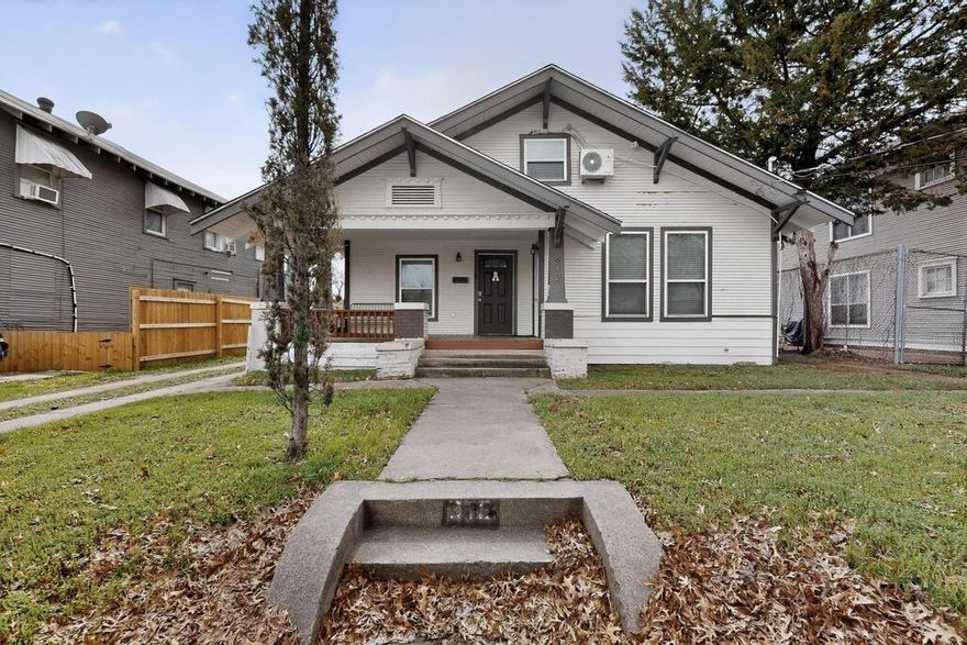 This spacious property offers comfortable living with multiple bedrooms and bathrooms, providing plenty of room for families or roommates. The layout is designed for convenience and functionality, with bright living areas and two well-sized kitchens, and ample storage throughout. This property has  updated plumbing and electrical with a roof and HVAC that were both replaced less than three years ago. Homeowners will appreciate the generous parking available on the property, making it easy for multiple vehicles and guests. Ideally located near desirable shopping centers and restaurants, less than 5 minutes from the Bishop Arts District as well as 20 minutes from Downtown Dallas and the Design District. 
This property is a large single family home that can fit multiple objectives for any family or buyer, with two separate entryways (Unit A door and Unit B door).
Unit A has a living room, one bedroom, large bathroom, kitchen, breakfast area and laundry closet for stackable washer and dryer connections.
Unit B has 2 bedrooms and 1 lofted bedroom, large kitchen, dining area, living room, two bathrooms and a utility room with washer dryer connections.
This home combines practical living space with the benefit of being close to popular dining and retail destinations offering an excellent opportunity for both investors and homebuyers.