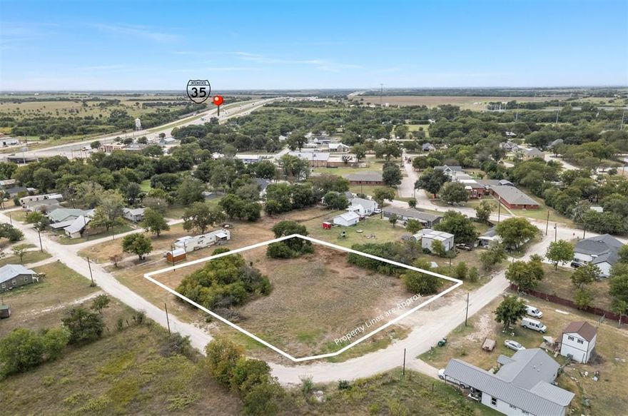 Located in Eddy, TX, this 1-acre corner lot is ready for your dream home! With a water meter already in place, this property offers the perfect head start for your build. Conveniently situated just 15 minutes from Buc-ee’s and 20 minutes from Waco, you’ll enjoy both country living and quick access to town. Don’t miss the opportunity to make this ideal piece of land yours!