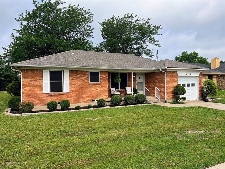 Charming 3 bedroom and one and a half Bathroom small cozy home. Huge backyard with mature trees and great curb appeal. Freshly painted throughout the interior. Beautiful Luxury Vinyl flooring has been installed throughout the entire house. Oversized lot. Close to Firewheel Mall and other shopping, with easy access to George Bush. Must see!