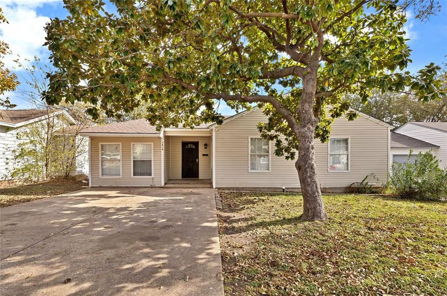 Beautifully renovated for modern living!  This 4 bedroom, 2 bathroom home offers 1,440 square feet with abundant natural light, luxury vinyl flooring throughout and stylish finishes.  The renovated kitchen features updated cabinetry and quartz countertops.  Both bathrooms have been tastefully remodeled with modern tile and fixtures. Additional updates include - ductwork replaced in 2024, HVAC replaced in 2021 and roof replaced in 2020.  The home's flexible floor plan provides comfortable bedrooms, ideal for family, guests, or a home office.  Outside enjoy a spacious yard perfect for entertaining, gardening or future expansion. This home offers the convenience of close proximity to Bishop Arts District and the new Target currently under construction in the nearby Wynnewood Village shopping center! Don't miss out on this amazing opportunity and schedule your showing today!