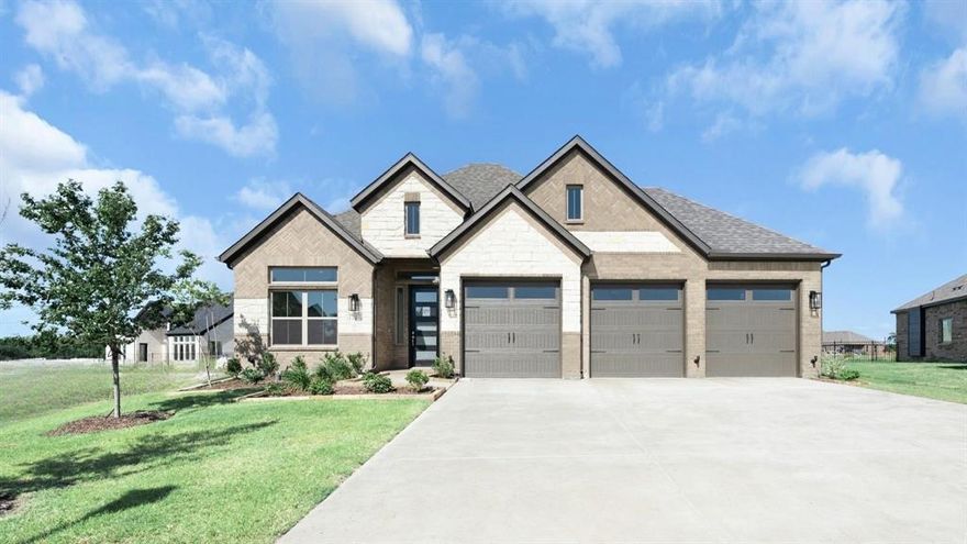 **HUGE PRICE IMPROVEMENT!! ORIGINAL PRICE - $646,744...NOW PRICED AT $496,744, THROUGH NOV 30TH!!**  This stunning 3-bedroom, 2-bathroom single-story home, built by Altura Homes and featuring their popular Elm floor plan, is now available and ready for immediate move-in.
This home offers an open-concept design with spacious living areas, a chef-inspired kitchen complete with granite countertops, and a luxurious master suite featuring a spa-like ensuite bath. The two additional bedrooms provide great flexibility for family or guests, a separate office, and the 3-car garage offers ample space for storage or vehicles.
The backyard is perfect for outdoor activities, and as a resident, you'll have access to top-tier amenities including a golf course, yacht club, and beautiful lakeside views. This home truly offers an ideal blend of comfort and luxury.