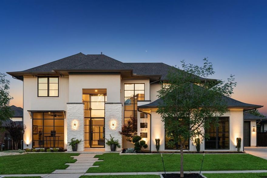 Multiple offers received, best and final Sunday June 30th at 5:00 pm. Stunning custom home in the Carillon neighborhood, known for its lakes, trails, playground, sport courts, and resort-style pool. This home features 4 spacious bedrooms, each with an ensuite bath for ultimate privacy and comfort, with 2 bedrooms up and 2 down. Enjoy the convenience of a dedicated office, a game room, and a powder room on the main floor. Upstairs, find two ample storage rooms and a versatile loft area offering additional living space. The screened patio is perfect for outdoor relaxation. The backyard is an entertainer’s dream with a sparkling pool, an outdoor grill, and maintenance-free artificial turf. The living room boasts impressive double-height ceilings, creating a grand and airy atmosphere, the home is filled with natural light, thanks to the numerous windows throughout.