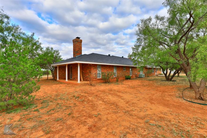 53 Acres with 3,098 sq. ft. Ranch House and 35'x50' shop less than 5 minutes outside of Abilene City Limits. 35'x50' shop. This custom built home is a 4 bedroom 3 bathroom with a fireplace in the living room and the master bedroom and a wood burning stove in the kitchen. Facing the neighboring mountains of Buffalo Gap while looking over your ranch, this is a view you have to see to believe. This property is loaded with a plethora of wildlife including white-tailed deer, hogs, dove, quail, varmints, and more. Internal ranch roads provide access and utilization to the rest of the ranch, and there is elevation change throughout. The landscape provides an ideal combination of openness and cover. Minerals convey. Paved road frontage is available to each tract, and utilities are at the road. There is additional acreage available with 9 tracts total, ranging from 15-216 acres. Also Option to purchase the home with 15 acres. 

Call or test listing agent Sam McClellan at 214 454 9269