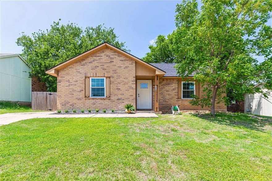 SELLER TO OFFER $5000 IN CONCESSIONS. ASSUMABLE VA to veterans. 4.625%. Tucked away at the end of a quiet street, this beautifully updated gem is the perfect place to call home. Thoughtfully updated with luxury vinyl plank flooring, granite countertops, NEW WINDOWS, and NEW WATER HEATER, the home combines modern style with everyday comfort. Spacious bedrooms feature generous walk-in closets, while the open-concept living areas create a space for relaxing or entertaining. The bright kitchen is a true highlight, complete with newer appliances, a skylight that fills the space with natural light, a dedicated laundry area, and additional room for a pantry. The primary suite offers a private retreat with its own direct access to the bathroom and a large walk-in closet.  Step outside to a generously sized backyard ready for your personal touch — perfect for hosting gatherings, gardening, or giving a beloved pet plenty of room to run and play. Conveniently located just minutes from the North East Mall area’s shopping and dining options, this home offers both tranquility and accessibility.