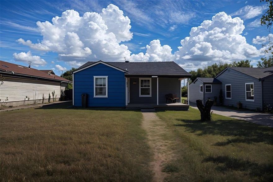 This is a value-add opportunity best suited for a cash buyer or renovation loan. The home is priced with condition in mind and offers strong upside for the right investor. Sellers have asked to share their motivation and please being all offers. The kitchen offers convenient access through the laundry room to an oversized backyard, perfect for entertaining or future expansion.
Significant upgrades were completed in 2020, including a new HVAC system, water heater, flooring, and granite countertops—providing peace of mind for years to come. The large hallway bathroom has been fully gutted and is ready for your personal design, making this home well-suited for buyers utilizing an FHA 203(k) renovation loan.
With minimal remaining work and strong potential for added equity, this property presents an excellent opportunity for both owner-occupants and investors. Enjoy the oversized backyard with ample space for outdoor gatherings, gardening, or future additions. Conveniently located near schools, parks, shopping, major highways, and just minutes from downtown Dallas, this home offers exceptional value in a highly accessible location. Please honor escrow with Stephanie Hyden at City Central Title.