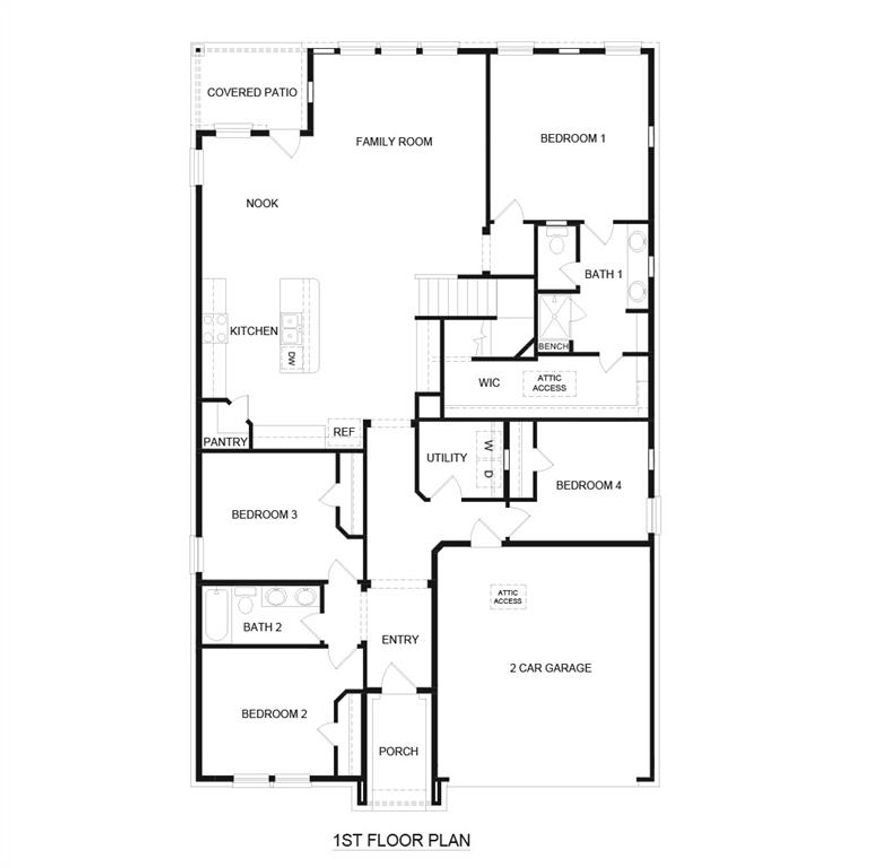Famous D.R.Horton Ivery 2 floor plan  4 bed 3bath with gameroom  has hard flooring in main living areas kitchen open to butler pantry and family room tankless water heater spray foam attic insulation smart home system and more