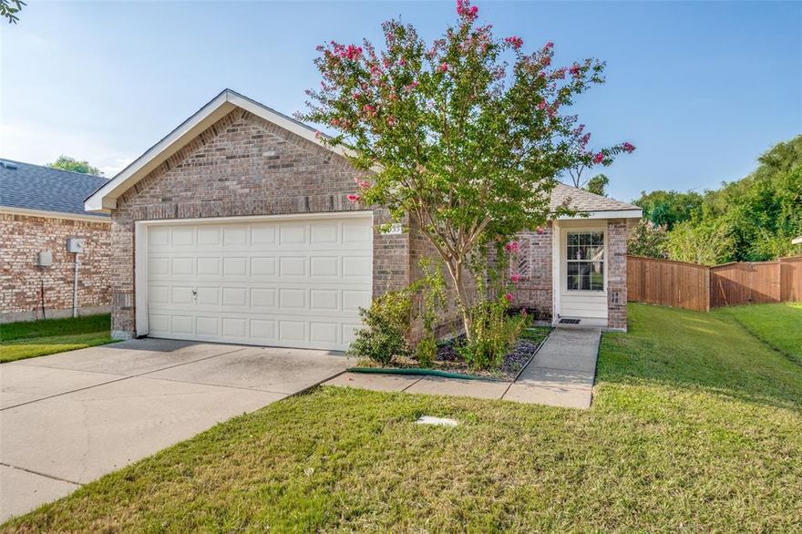 This charming two-bedroom, two-bathroom home in the desirable Heartland community offers a spacious floor plan and a welcoming atmosphere. Recently updated with a fresh coat of paint and a new roof, the home also features a repaired fence and well-maintained outdoor spaces. Enjoy a large front yard and a generous backyard, perfect for entertaining or relaxing. The neighborhood is full of friendly neighbors and scenic crape myrtle trees, adding beauty and curb appeal. Sellers are motivated, and a preferred lender credit is available if the buyer chooses to use the preferred lender. All offers will be presented via the listing agent’s email. See TransactionDesk for reports, disclosures, and survey.