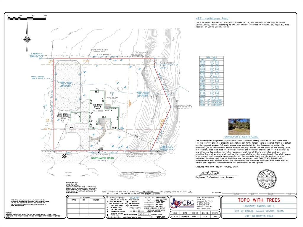 HOCKADAY SQUARE 4 - Land