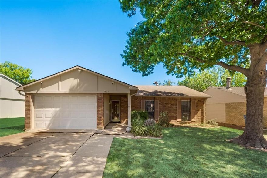 Welcome to the ultimate in modern style! Step into a home where every detail has been carefully crafted to elevate your living experience. Gleaming,  hardwood floors flow seamlessly throughout the living and kitchen areas, creating a welcoming atmosphere of warmth and sophistication. Both the master and spare bedrooms feature stunning wood and tile floors, reflecting the home's commitment to quality and refinement. For wine lovers, a sleek new wine fridge in the kitchen is the perfect addition for relaxing evenings. And on those cold winter nights keep warm by the glowing wood burning fireplace. Step outside to a private patio set by a sparkling pool, inviting you to enjoy sun-filled days or peaceful moonlit swims. This is more than just a home – it's a lifestyle!