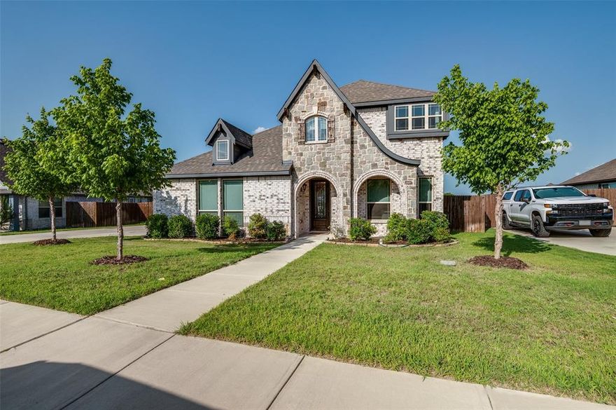 Spacious 4-Bedroom Home in Top-Rated Midlothian ISD! Located in a highly desirable school district, this well-maintained two-story home offers 4 bedrooms, 2.5 baths, and a flexible floor plan designed for modern living. The primary suite is privately situated on the first floor, while three additional bedrooms, a full bath, and a dedicated laundry room are located upstairs. The open-concept main living area seamlessly connects the kitchen, dining, and living spaces—perfect for entertaining or family time. Upstairs also features a large second living area or game room, offering a great space for a playroom, media room, or home office. Step outside to a spacious backyard with plenty of room to relax or play. Conveniently located near shopping, dining, and major commuter routes, this home combines comfort, function, and an unbeatable Midlothian location.