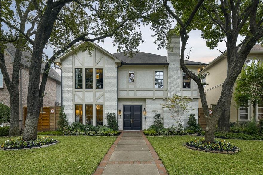 Chic & Sophisticated Highland Park Home-Walking distance Katy Trail, SMU, Armstrong Elementary. Superb floor plan Ideal for Family and Entertaining. Private elegant Study & decadent Dining Room. Premium Chef’s Kitchen opens to Den with expansive Calcutta Island (seating 5). Appliance jewelry Subzero,Wolf, Miele, and Butler’s pantry. Den has fireplace, built-ins,surround speakers,large wet bar with wine storage,French doors overlooking the pool. Upstairs the Primary Suite is a ritzy escape:built-ins,marble fireplace,sitting area,French doors overlooking balcony & pool—Two Luxurious Ensuite Baths. 3 Additional bedrooms, Gameroom-sauna & wet bar. Backyard features a pool & a spa, play area with autogate. Let's Go!