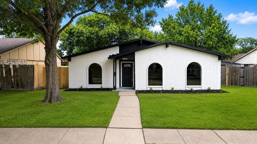 Welcome to this beautifully updated home in Dallas! Step inside to a bright, inviting layout featuring two spacious living areas and two dining spaces—ideal for both everyday living and entertaining. The home showcases ceramic flooring, fresh interior paint, and updated recessed lighting that enhances the open feel throughout.

The remodeled kitchen is truly the heart of the home, featuring elegant quartz countertops, crisp new cabinetry, stainless steel appliances, and a timeless subway tile backsplash. Its open-concept design creates an easy, natural flow into the dining and living areas—perfect for everyday living and effortless entertaining.

The primary suite is a true retreat, offering a peaceful escape with a generous walk-in closet and a fully renovated ensuite bathroom featuring a sleek modern vanity and a glass-enclosed shower that feels like a spa experience. The secondary bathroom has also been thoughtfully updated with contemporary finishes, an elegant tile shower, and matte black fixtures that add a clean, modern touch throughout.

All bedrooms are freshly updated with new paint, plush carpet, and modern ceiling fans with remote controls, offering comfortable and inviting spaces to relax and unwind.

Step outside to a warm and inviting porch, perfect for hosting memorable gatherings, celebrating special moments, or simply unwinding with family and friends.

Major updates include a brand-new roof with transferable warranty, new HVAC system, and select new windows for improved efficiency. Thoughtfully updated throughout, the home features new cabinetry and doors, complemented by a freshly painted exterior that enhances its clean, move-in ready feel and curb appeal. Located just minutes from Cedar Ridge Preserve, Cedar Hill State Park, and Joe Pool Lake, this home offers endless outdoor adventures this summer– from scenic trails and wildlife to boating and weekend relaxation!