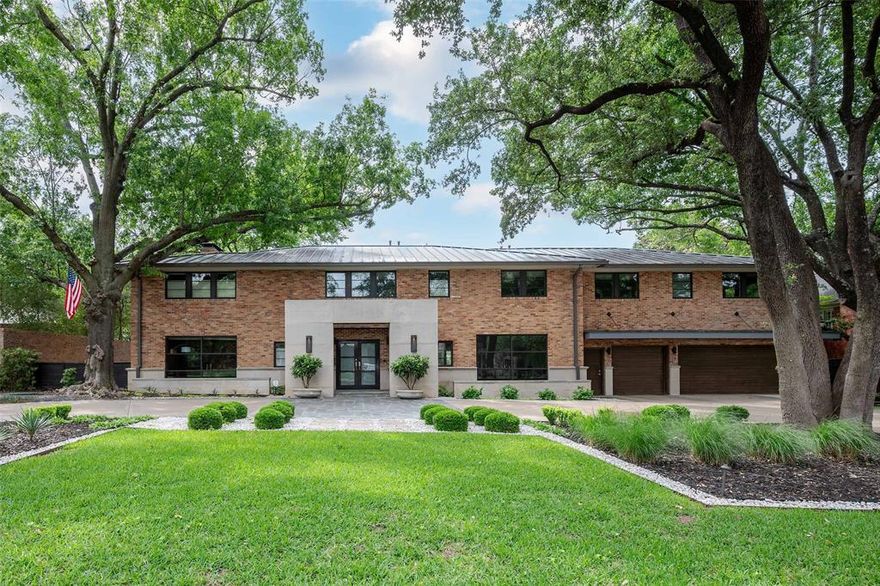 Set on an expansive half acre lot in coveted Greenway Parks, this thoughtfully reimagined mid-century home blends the neighborhood’s trademark architectural interest with distinctive modern functionality.  With both scale and flexibility for everyday living and versatile entertaining, 5356 Drane Drive offers six bedrooms, six full baths, spacious living and dining areas, and spectacular outdoor spaces.  You will immediately have the feeling that this house is truly a fun place to live!

Taken down to the studs in 2007-2008, the current and only second owners underwent a comprehensive renovation keeping with the home’s original style.  More recent updates in 2023 enhanced the comfortable, open floor plan and seamless flow. The kitchen was accentuated with floor-to-ceiling windows, a butler’s pantry and additional rear scullery, while the family room was detailed by a second wet bar, informal dining space, fireplace and small office.  Through thoughtful design each room enjoys spectacular views of the yard and pool.  Upstairs, the primary suite boasts an inviting rear balcony, a recently updated bathroom and sizable closets.  Five additional bedrooms and a playroom allow for large families, guests, or the ultimate flexibility.

Outdoors, the lushly landscaped and turfed backyard sets the stage for family times, tranquil relaxation, children' s birthday parties and school gatherings, and welcoming friends.  One of the largest lots in Greenway Parks, the home’s private, impeccably landscaped setting generously accommodates the broad circular driveway, stylish kidney-shaped swimming pool, multiple gathering areas and manicured green spaces.  Don’t miss this unique opportunity to capture a significant, well-located Greenway Parks gem.