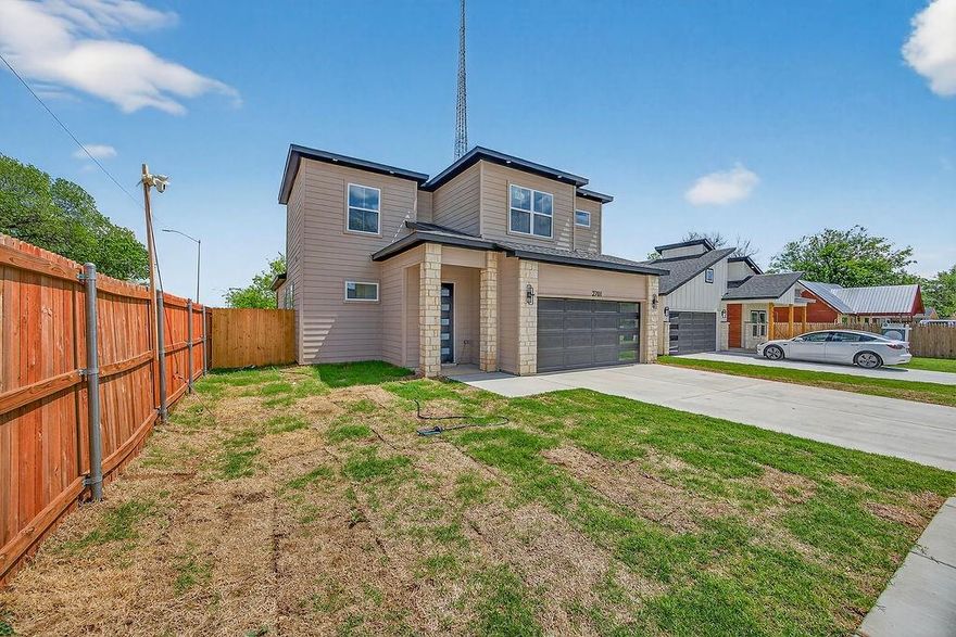 STUNNING FORT WORTH HOME WITH TWO PRIMARY SUITES AND DESIGNER FINISHES THROUGHOUT

Welcome to this beautifully designed two-story home in a prime Fort Worth location, just minutes from shopping, dining, and everything the city has to offer

This thoughtfully designed floor plan features 4 spacious bedrooms, 3 full bathrooms, and a convenient half bath, along with the rare and highly sought-after feature of two primary suites with one located on the main level and a second upstairs, perfect for multi-generational living or guest privacy

Step inside to a light and bright interior filled with designer lighting, elevated finishes, and a clean, modern feel that still feels warm and inviting The main-level primary suite offers a private retreat, while the upstairs suite provides flexibility for guests or additional living space

The open-concept layout creates an ideal space for both everyday living and entertaining, with seamless flow between the main living areas Every detail has been carefully selected to create a stylish and functional home