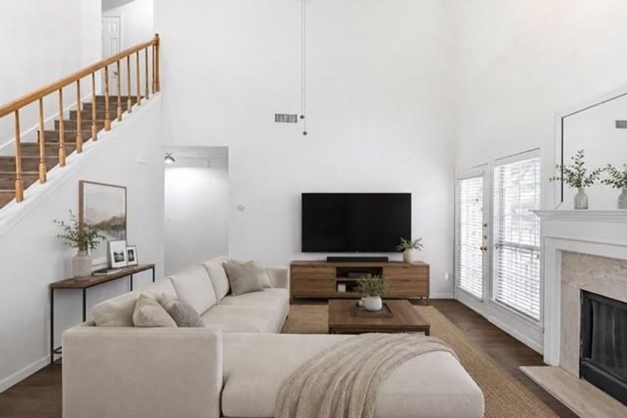 This rare corner condo is a true gem, offering a seamless blend of charm, convenience, and modern living. Located in one of the area’s most desirable neighborhoods, it combines the inviting feel of a townhome with the ease of condo living. With street-level entry (just three steps!) and a private covered parking spot mere steps from the door, accessibility is a breeze.

Inside, every detail has been thoughtfully designed to impress. The fully renovated kitchen showcases sleek, soft-close cabinets and stylish, contemporary lighting—perfectly balancing functionality and flair. The layout is equally impressive: the main floor features a serene primary bedroom complete with a walk-in closet and a well-maintained ensuite bath. Upstairs, a generously sized second bedroom offers the versatility to serve as an additional primary suite. There's also a bonus room ready to adapt to your needs, whether as a home office, playroom, or creative space.

The location is unmatched. Situated steps from the soon-to-build HEB grocery store, it offers unbeatable convenience. North Park is just 15 minutes away, and a quick 20-minute drive takes you downtown. Outdoor enthusiasts will appreciate nearby Churchill Park, featuring free tennis and pickleball courts. The community itself is rich with amenities, including two sparkling pools, a fitness center, event rooms, scenic walking trails, and pet-friendly spaces.

This property isn’t just a home—it’s a lifestyle upgrade, where modern comfort meets ultimate accessibility. Work with the preferred lender and enjoy a 1-0 lender-paid buydown—at no cost to you! This reduces your interest rate by 1% for the first year of your loan, giving you lower monthly payments during that important first year. It’s an easy, cost-free way to make homeownership more affordable while managing moving expenses and settling into your new lifestyle.