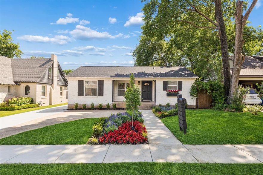 Come see the improvements on this beautiful home. Located in the coveted Dallas Medical District, this updated 3 bedroom, 2 bath home offers modern style, 2 functional living spaces, and a large backyard perfect for entertaining, pets, or play. Renovated in 2022 and again in 2026, the home features updated flooring, kitchen, and baths with contemporary finishes and clean lines throughout. Two spacious living areas provide flexibility for entertaining, working from home, or relaxing. The redesigned kitchen with 2026  cabinets added,  opens beautifully to the living spaces for easy everyday living. A separate improved garage workshop adds valuable space for hobbies, projects, storage, or creative use. Roof replaced in 2024. The neighborhood is experiencing exciting transformation with many older homes being replaced by stunning new construction while charming original homes like this one have undergone extensive renovations and modern makeovers. Prime central Dallas location just minutes from UT Southwestern, Parkland, Children's Medical Center, Love Field Airport, Downtown, Uptown, the Dallas North Tollway, and the Design District. Close to popular restaurants, shopping, and entertainment. Style, convenience, and location all wrapped into one great property.