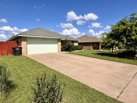 A home in Cleburne