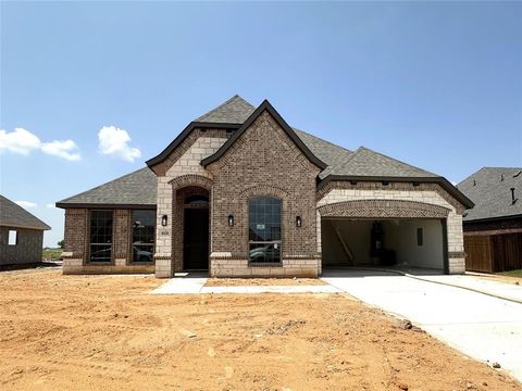 A home in Cleburne