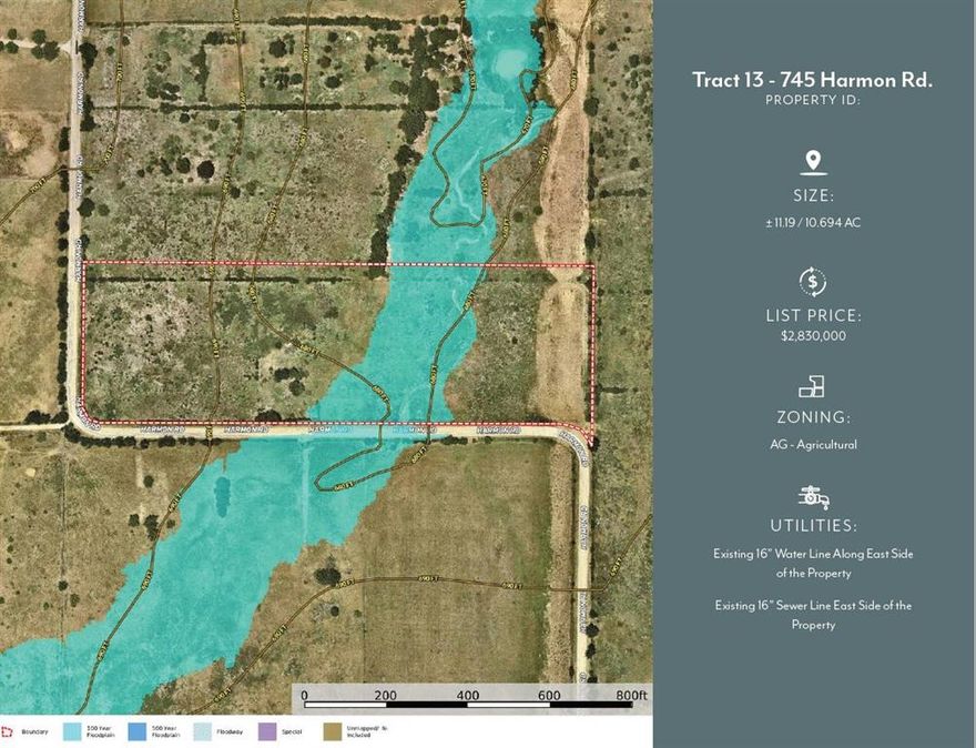NOTE: This property has two different property ID numbers, and two different legal descriptions associated with it according to Tarrant CAD. (#06493440 -HOPKINS, ELDRIDGE SURVEY Abstract 646 Tract 2A LESS HS) (#03919579 - HOPKINS, ELDRIDGE SURVEY Abstract 646 Tract 2A HS).

This property is one of multiple properties in a portfolio of land tracts offered for sale by the City of Fort Worth. All properties are being offered for sale as part of the FAA's Noise Mitigation Program. The properties will be sold with Deed restrictions in place for certain noise-sensitive uses, including: residential, institutional, and recreational uses.