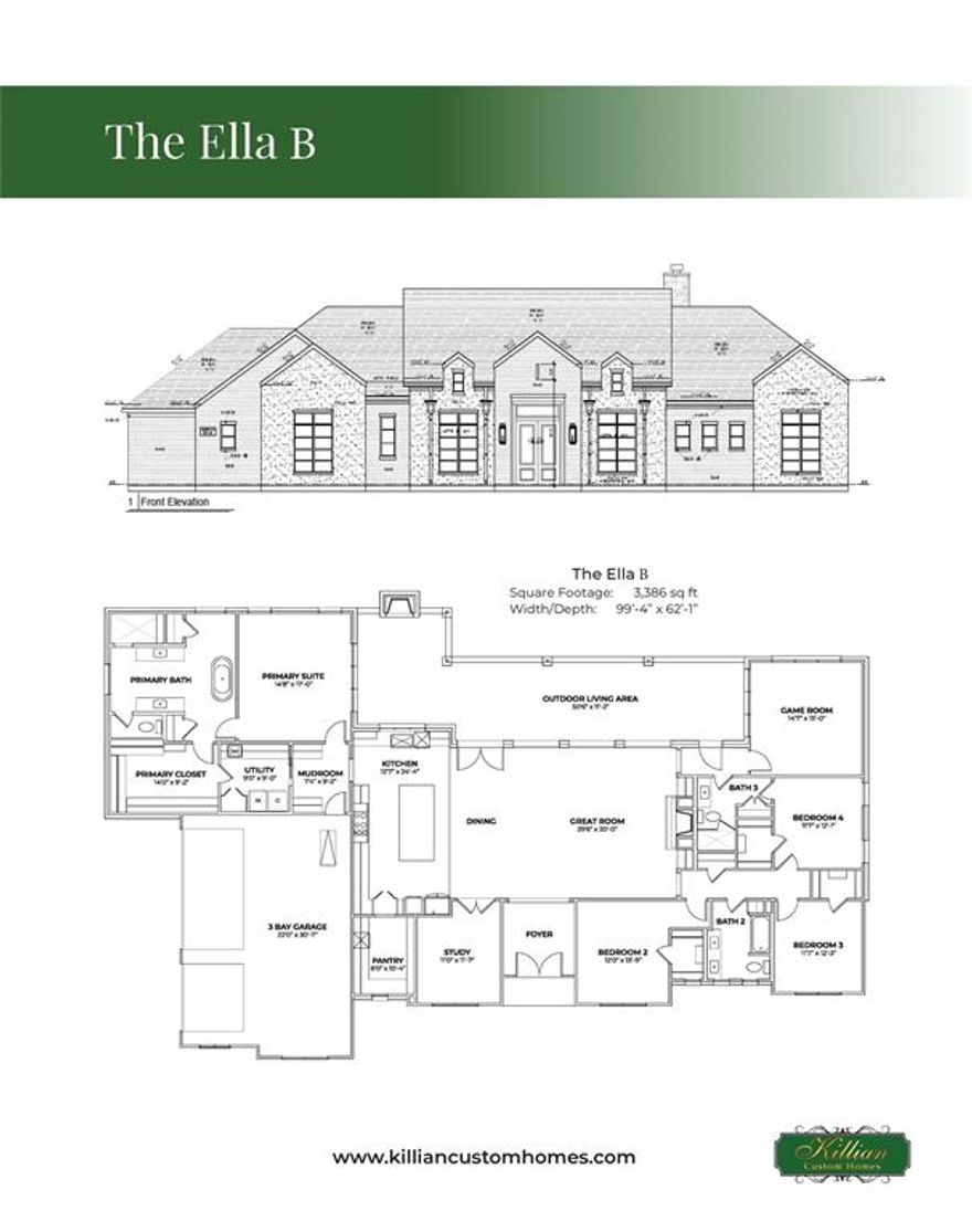 Welcome to this exquisite new construction home, where modern design meets exceptional craftsmanship. Completion Date June 2026. This spacious 4-bedroom, 3 bathroom home offers over 3386 square feet of luxurious living space, perfect for families and those who love to entertain. The chef-inspired kitchen is equipped with an oversized butler’s pantry, quartz countertops, a large center island, and custom cabinetry, ideal for preparing meals and hosting guests. Outdoor fireplace and large covered patio will be the place your family gathers. Conveniently situated minutes from local amenities, schools, parks, shopping, etc, this home offers both tranquility and accessibility. Whether you're commuting to work or enjoying the local attractions, you'll find everything you need right at your doorstep. Don’t miss the opportunity to make this brand-new home yours! Contact Danny Tutt today to schedule a tour and experience firsthand the beauty and craftsmanship of this exceptional new construction property. **Photos are same floorplan of a different address previously built. Intended to give look and feel but Carroll Moran will be decorated unique to that address specifically.