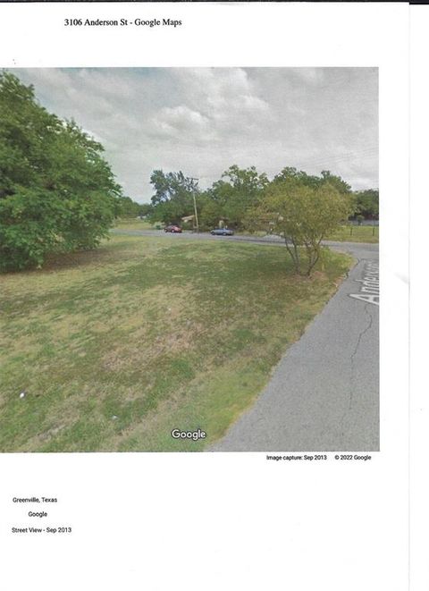 3218 Anderson Street Greenville TX 75401