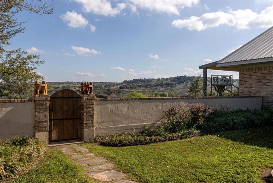 An exceptionally beautiful property that truly captures the essence of Bosque County, The Funny Farm, offers breathtaking, tranquil views of rolling countryside and long vistas that reach the ridgetops.

A unique feature of this property is its southern border, the cool, crystal-clear Meridian Creek, perfect for swimming, kayaking, and fishing. The property includes a winding drive leading to the headquarters, which comprises a 2600 sq ft main house, a guest house, and an art studio, totaling 5 bedrooms and 4 baths. A masonry fence connects these buildings, creating a private retreat. The custom-designed buildings showcase an artistic flair, featuring hand-carved vigas from Bernalillo, NM, adorning the porches. This one-of-a-kind property embodies a lifestyle of family, outdoor living, and creativity.

Bosque County, known for its Norwegian heritage, is a land of good neighbors, flowing water, and rich soil. The Funny Farm is home to abundant wildlife in its woods and meadows, and a walking path along the creek is ideal for early morning strolls. A fertile, cultivated field is ready for growing anything from corn to grapes or various vegetable crops.

The property is conveniently located just 5 minutes from Clifton, which offers shopping, restaurants, the Bosque Arts Center, and a downtown theater. Additionally, Bosque County is rich with wineries, historic churches, and more. Waco is a 45-minute drive, and Dallas and Fort Worth are a little over an hour away, making Bosque County a historically popular destination for Dallas residents.

Life in this region is truly wonderful. I encourage you to visit and experience it for yourself...you just might decide to stay! The owners have purchased another property out of state and priced this property to catch your eye!