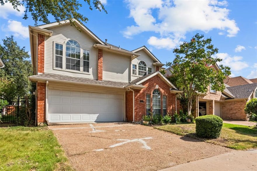 Location, lifestyle, and top-rated schools! Nestled in an established, friendly HOA community (not gated) in Irving’s Valley Ranch-75063, this 3-bedroom, 2-bath, two-story home is located in the highly acclaimed Coppell ISD—recognized for academic excellence and top graduation rates.
The flexible floor plan features a bedroom and full bath on the main level, ideal for guests or multigenerational living. Upstairs, you’ll find two spacious bedrooms connected by a large Jack & Jill bath, complete with a double vanity, separate shower, and jetted tub—a thoughtful layout offering both privacy and convenience.
The home is ready for your personal updates, but offers peace of mind with previous foundation repair, complete with documentation and warranty.
Beyond the walls, enjoy an unbeatable location:
Miles of paved greenbelt along Campion Trail for biking, jogging, and weekend strolls
Entertainment, concerts, and dining just minutes away at Toyota Music Factory-Las Colinas.  Quick 15–20 minute commute to DFW International Airport, plus easy access to major highways
An established neighborhood with strong community spirit!
If you’re looking for a home with great bones in a premium location—where you can bring your own style while enjoying excellent schools and a balanced lifestyle—this is it.