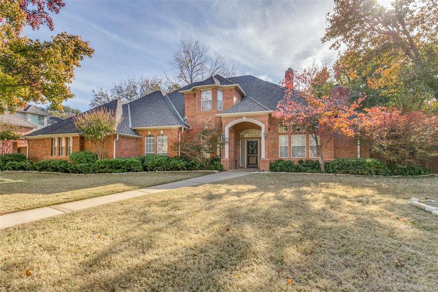 Nestled in the coveted neighborhood of Summertree within the award-winning Grapevine-Colleyville ISD, this beautiful 4-bedroom home offers exceptional space, comfort, and community-focused living. Families love this area—lots of kids walk to O.C. Taylor Elementary just down the street—and the neighborhood features tennis courts, a playground, scenic canals with walking trails, and plenty of spots for kids to fish, ride bikes and feed the ducks. 

The spacious layout begins with a private study, a formal living room, and a formal dining room, providing versatile spaces for work, gatherings, and entertaining. The primary suite on the main floor includes an updated bath, and the downstairs guest bedroom features its own attached full bath—ideal for visitors or multigenerational living. An additional full pool bath offers easy outdoor access and extra convenience.

All information is deemed correct, however it is the buyer's responsibility to verify any and all information.

Upstairs, a large gameroom anchors the second level, along with two bedrooms connected by a Jack-and-Jill bathroom. Brand-new carpet throughout creates a fresh, welcoming feel.

The home’s central hub includes an expansive kitchen with generous counter space, a comfortable breakfast area, and a large living room perfect for gathering. A huge laundry room with tons of storage and an oversized garage add outstanding practicality.

Outside, enjoy your private backyard oasis with a sparkling pool, and a basketball goal on the driveway adds even more recreational fun.

Located less than 5 miles from DFW Airport, this home offers the perfect combination of neighborhood charm, top-tier schools, and exceptional convenience.