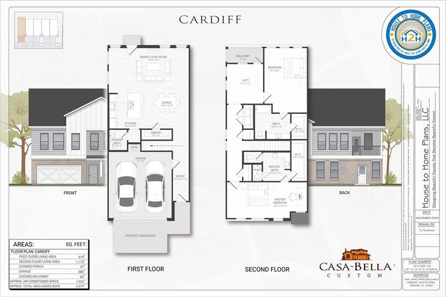 **Brand New Luxury Townhome Community** - Introducing the **CARDIFF** floor plan, offering right under 2,000 SF of elegant living space. This stunning 2-bedroom, 2.5-bath townhome includes a full 2-car garage and features two spacious floors, perfect for comfortable living. This unique floor plan offers a loft in the upstairs area along with spacious bedrooms. Located just minutes from Lake Ray Hubbard, these brand-new homes will be available within the next 6 months. Contact Sales Manager **Cynthia** for more information and to reserve your future home today! All information is deemed reliable, buyer's representative to confirm all details.