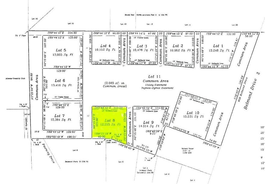 LOT 8 NOBLE ESTATES - Premier residential lot located in the heart of Athens near the Athens County Club.  Quality restrictions and planned gated entry.  Additional lots are available - See Broker for details.