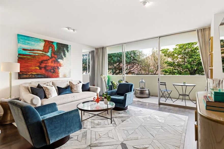 Beautifully renovated one bedroom, one bathroom condominium at Turtle Creek North. Luxury high-rise, this lock and leave mid-century modern hi-rise boasts an open floor plan and large balcony with stunning views from the 3rd floor. Features include 3” rift cut white oak hardwood and marble floors, Museum walls, floor-to-ceiling windows, programmable Lutron lighting and sound, and RARE washer and dryer in the unit. Gourmet kitchen with waterfall white Macaubas countertops, Miele combi steam oven, induction cooktop, Bosch dishwasher, and Liebert refrigerator. The Primary suite showcases an amazing wall of custom closets and storage adjacent to a magnificent spa bath with a bubble tub and separate shower completes this masterpiece. Come See!!