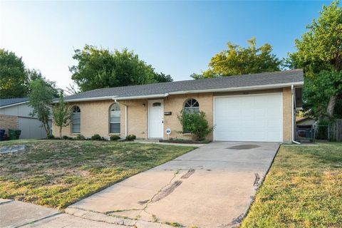 A home in Garland