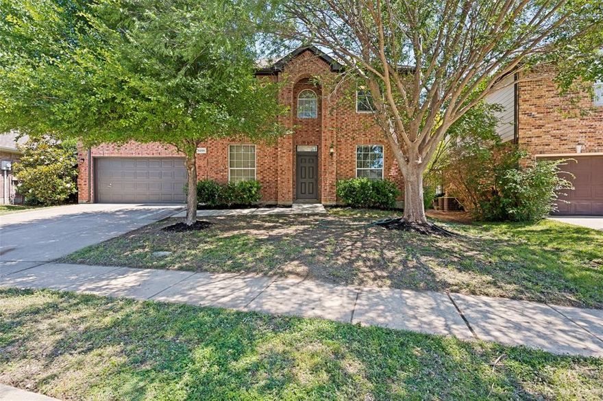 Completely renovated in 2026 and perfectly positioned on a private greenbelt lot, this beautifully updated 4 Bed, 2.5 Bath home offers 2,650 square feet of modern living in highly sought-after Keller ISD. Combining designer finishes, functional living spaces, and an unbeatable location, this move-in ready home is the perfect blend of style and convenience. Inside, this great floor plan features a dedicated office or formal living space, formal dining room, spacious main living area open to the kitchen, breakfast nook, upstairs game room, and generously sized bedrooms throughout. The fully updated kitchen serves as the heart of the home with quartz countertops and backsplash, brand-new GE appliances including range and microwave, a large center island, and abundant cabinet space ideal for entertaining and everyday living. Extensive 2026 renovations include all new waterproof Pergo flooring and designer carpet, fresh Sherwin Williams designer interior and exterior paint, all new LED lighting, custom stair rails with updated balusters, limestone fireplace surround, frameless shower glass, all new bathroom vanities, Kohler toilets, NEST thermostats, new sprinkler controller, new water heater, and a newly installed Trane AC unit. One of the standout features of this home is the oversized backyard backing directly to a greenbelt, creating exceptional privacy with no rear neighbors. Whether hosting gatherings, letting kids or pets play, or simply enjoying a quiet evening outdoors, the expansive backyard offers the perfect setting for entertaining and relaxing while enjoying greenbelt views. Located just north of Downtown Keller with quick access to Highway 377, Highway 170, Highway 114, and I-35W, this home provides easy access to some of the best shopping, dining, and entertainment in North Fort Worth. Enjoy being minutes from Downtown Keller, Alliance Town Center, and just a short drive to Southlake Town Square while still tucked away in a quiet, private setting.