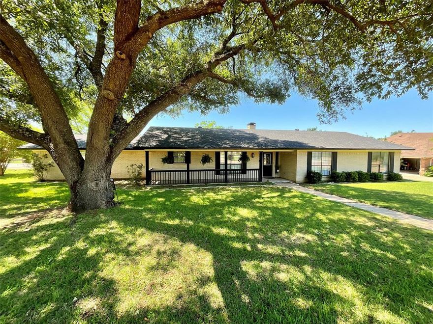 Charming 3-bedroom, 3-bath home in the highly sought-after Pecan Plantation community, offering 2,383 sq ft of comfortable living space. Built in 1980, this home features a spacious layout with great potential and a large backyard that backs directly to the golf course, providing peaceful views and added privacy. Enjoy outdoor living on the covered back patio—perfect for entertaining or relaxing while taking in the scenic setting. Pecan Plantation offers an unmatched lifestyle with 17 miles of Brazos River with 3 beaches, a private marina with access to Lake Granbury, two golf courses, tennis facilities, clubhouse with dining, shopping village, RV park, and its own private airstrip, all within a gated, guarded community.