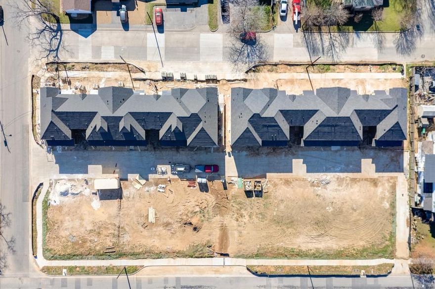 Available to any non-investor. HOA-Deed prevents all leasing, development will be Homeowners-only. This creates wealth! Also opportunity to OWN and WIN in a competitive marketplace. Level 1 has rain porch, half-bath, storage, open living-dining-kitchen. Note stainless, Quartz, electric range, microwave, dishwasher, disposal, water line to Fridge, pantry, massive counter-height seating. Level 2 has 3-beds, 2 baths, Laundry. Owner’s suite has double sinks, separate shower, walk-in closet. Level 3 is BIG loft, closet. FEATURES gutters, brick-rock-cement exterior, composition & steel roof, LED, fire suppression, foam insulation, surge protection, Low E double-pane windows with easy open-close, undermount sinks, upgraded fixtures, woodsy shades of laminate, faux-wood blinds, tight-pile carpet with luxury pad, ring doorbell, auto garage door opener, garage paint, zoned HVAC, heat pump, electric water heater, curbs, sidewalks, Builder’s Warranty. First come, first serve. All Lenders welcome.