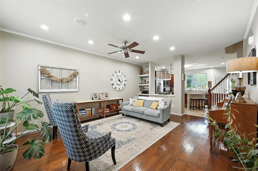 Step inside this inviting 4 bedroom 2.5 bath home in Crowley and instantly feel how easy it is to picture life here. The moment you walk in, the natural light, the openness, and the flow of the floorplan make the home feel warm, comfortable, and genuinely lived in. This is the kind of space where family routines become memories and everyday moments feel special.
The main living area opens beautifully into the kitchen and dining, creating a place where everyone can gather without feeling crowded. The kitchen offers generous storage, great counter space, and a center island that naturally becomes the heart of the home. Downstairs also features a second living area that can easily become a playroom, home office, media space, or a quiet place to unwind.
Upstairs, all four bedrooms offer plenty of room to spread out, and the oversized primary suite is a true retreat. With its private sitting area, you can create a cozy reading nook, nursery, or peaceful office space that fits your season of life.
The backyard is wide open and full of possibility. Imagine a pool, a garden, weekend cookouts, or simply having the space to breathe and enjoy the outdoors. With no HOA, you have the freedom to make this yard whatever you want it to be.
Conveniently located near I 35, schools, grocery stores, shopping, and dining, this home gives you the comfort of space while keeping you close to everything you need.
If you have been searching for a home that feels welcoming, functional, and ready for your next chapter, this one is truly worth seeing in person.