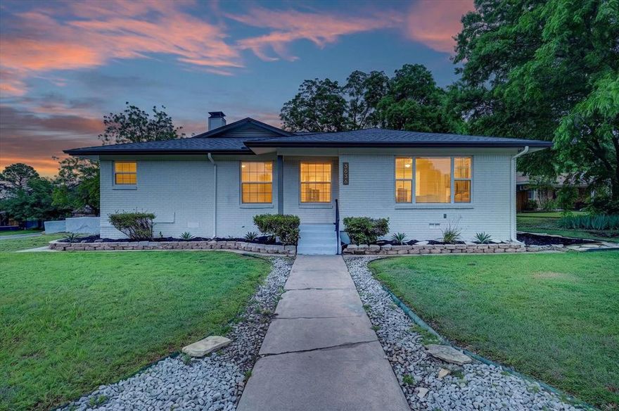 Coming Soon! Fully Remodeled, Packed With Character, And Just One Minute From The Fossil Creek Park Trailhead, 3636 Sheridan Drive Delivers The Kind Of Lifestyle, Flexibility, And Elevated Finish-Out Buyers Are Constantly Searching For But Rarely Find!

Set On An Elevated Oversized Corner Lot, This Home Blends Eye-Catching Outdoor Presence With A Fresh, Stylish Interior That Feels Warm, Inviting, And Move-In Ready. Mature Trees, Lush Landscaping, Stone Walkways, And A Freshly Painted Exterior Create A Standout First Impression, While Inside You’ll Find A Smart Split-Bedroom Layout Centered Around A Spacious Living Room With A Fireplace, New Built-In Bookcases, A New Mantel, And New Dimmable Recessed Lighting. The Kitchen Has Been Beautifully Reimagined With Brand New Granite Countertops, New Floating Shelves, New Soft-Close Shaker Cabinet Doors, New Stainless Steel Appliances, New Built-In Oven, New Gas Range, New Vent Hood, New Hardware, New Lighting, And A Brand-New Dishwasher. Both Bathrooms Have Been Fully Renovated With Beautiful New Vanities, New Mirrors, New Lighting, And Striking Designer Finishes, While The Primary Suite Features Dual Closets And A Large Brand-New Tiled Shower. Fresh Paint, Smooth Ceilings, New Blinds, And Energy-Efficient Double-Pane Windows Add Even More To The Home’s Clean, Updated Feel.

The Front Bonus Living Area With A Separate Entrance Adds Valuable Flex Space, And The Attached Workshop With 240-Volt Power, Water, And A Sink Opens The Door For Hobbies, Projects, And Extra Functionality Without Giving Up Garage Space. Add In A Brand-New Wood Fence, Pergola, Quick Access To 820, 121, 183, And I-35, And A Location Just Minutes From Shopping, Dining, Walking, Hiking, Biking Trails, And The Stockyards, And You Have A Home That Brings Together Style, Utility, And Everyday Convenience In A Way That Feels Hard To Beat. Schedule Your Showing And Come See What Makes This One So Special!