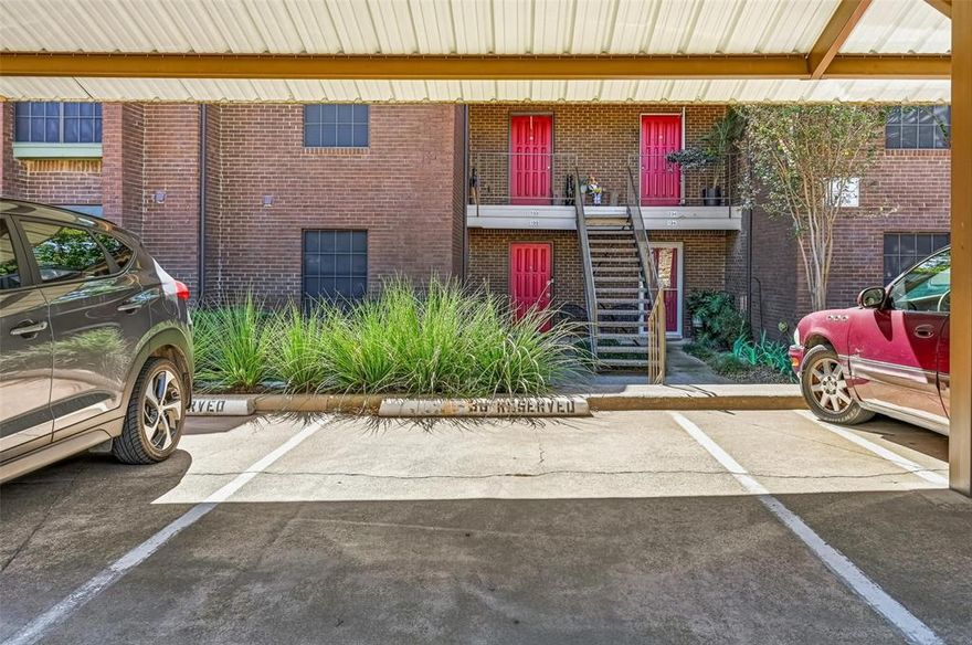 ABSOLUTE BEST BUY IN COMPLEX!!! Location Location Location! Make this condo your home! Very nice upstairs condo overlooking heavily wooded creek. This centrally located condo is located a few miles from the Bishop Arts District as well as minutes away from unique shops, multiple restaurants, and exciting nightlife. The Stevens Park Golf Course is a short stroll away, and the popular Coombs Creek Trail — perfect for biking, jogging, or leisurely walks — is just over a mile from your door. A brand-new Sprouts Market just opened, adding even more convenience. Take a quick lap around the pool conveniently located at your doorsteps. This unit is priced to sell leaving plenty of room for improvements.