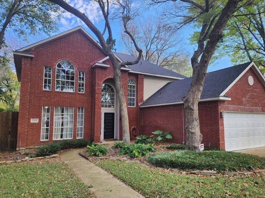 Beautiful 4-bedroom, 3.5-bathroom, 2,420 sq ft home priced at $3000. Elegant wood floors throughout. The master bathroom boasts stunning marble tile work, creating a spa-like retreat. Nice-sized private backyard with a cozy patio—perfect for relaxation or entertaining.
