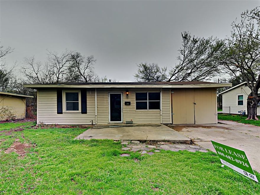 Located in the established Richland Park neighborhood of Richland Hills, this charming single-story home offers comfortable living with plenty of potential. Built in 1952, the property features approximately 1,600 square feet of living space with 4 bedrooms and 2 bathrooms. The spacious living area flows into a functional kitchen and dining space, creating an inviting layout for everyday living and entertaining.

Situated on a 7,405-square-foot lot, the home offers a generous yard with room for outdoor gatherings, gardening, or future improvements. The classic design and established neighborhood provide a welcoming atmosphere while still offering convenient access to major highways, shopping, dining, and nearby Fort Worth and Dallas.

With its solid structure, spacious floor plan, and convenient location in the heart of Tarrant County, this property presents an excellent opportunity for homeowners or investors looking to add value in a growing area.