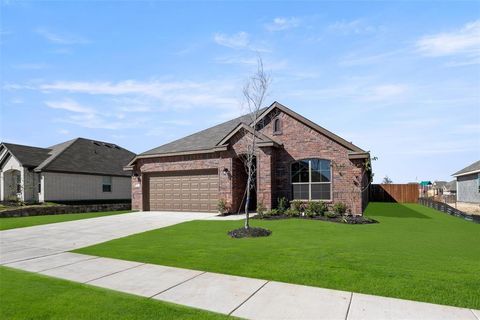 A home in Cleburne