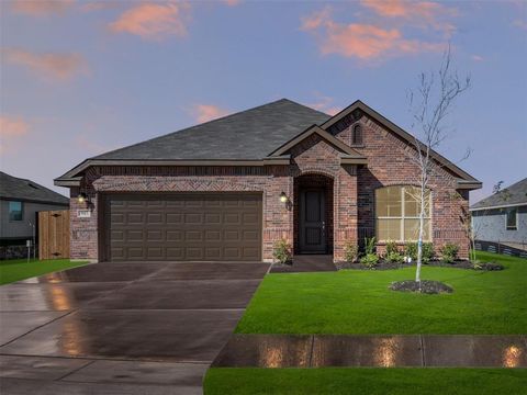 A home in Cleburne